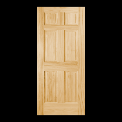 3068 PINE 6 PNL DOOR UNIT L-HAND