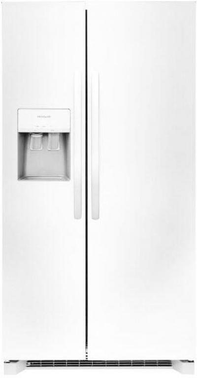 FRIGIDAIRE 25.6CF SXS 36"W (WHT)