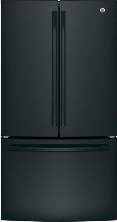 GE 27CF FRENCH DOOR 36" (BLACK)
