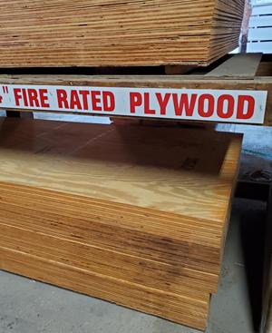 4X8X3/4 FIRE TREATED PLYWOOD