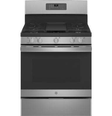 GE STAINLESS GAS RANGE