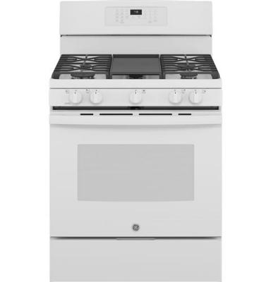 GE GAS RANGE W/ AIR FRY (WHITE)